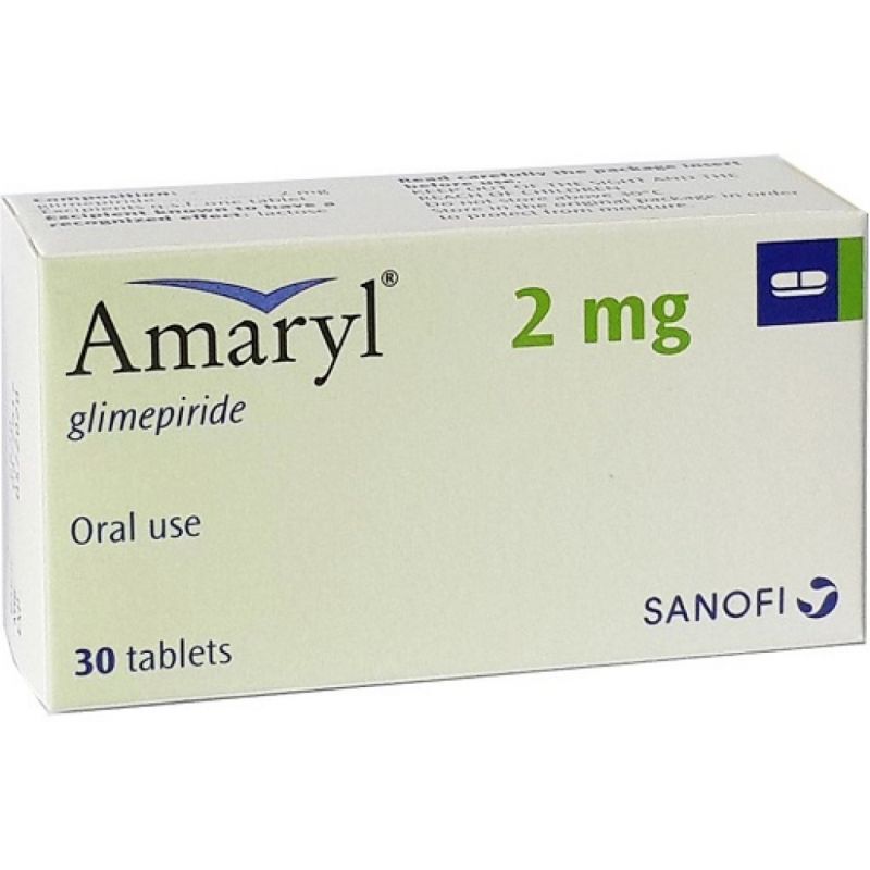 AMARYL 2MG TABLET 30S
