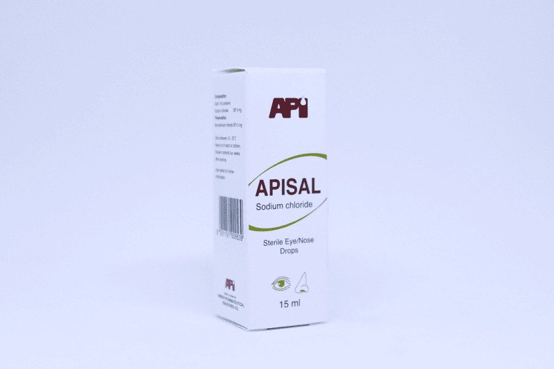 APISAL EYE NOSE DROPS 15ML