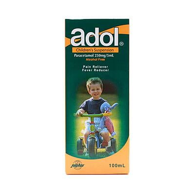 Adol 250mg/5ml Children Suspension 100ml