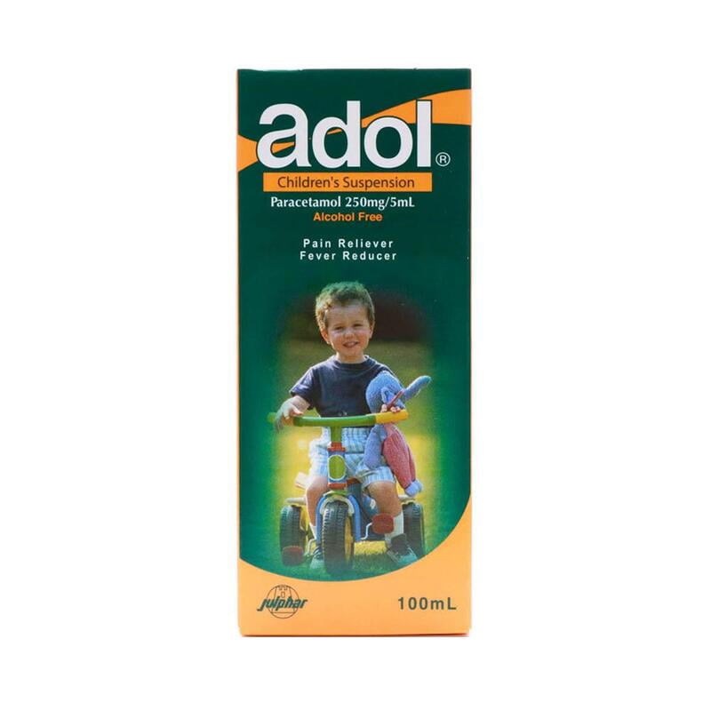 Adol 250mg/5ml Children Suspension 100ml