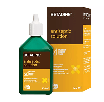 Betadine Antiseptic Solution 120 ml