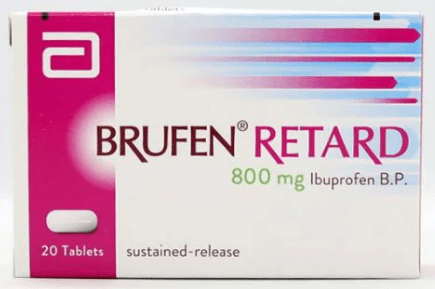 Brufen Retard 800mg Tablets 20S Brufen Retard 800mg Tablets 20S