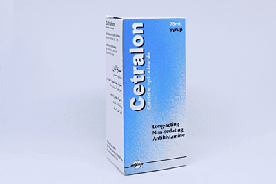 CETRALON 5MG SYRUP 75ML