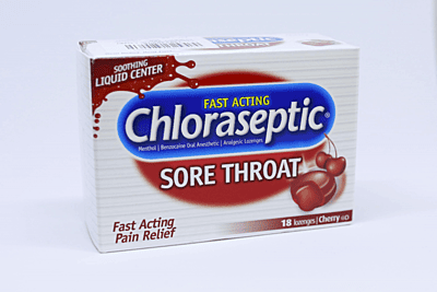 CHLORASEPTIC LOZENGES CHERRY 18S