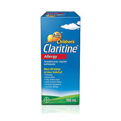 CLARITINE 5 MG / 5 ML SYRUP 100 ML