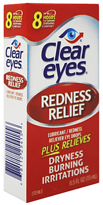 CLEAR EYES REDNESS RELIEF 15ML