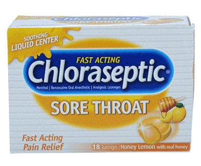 Chloraseptic Lozenges Honey Lemon