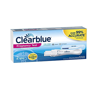 Clearblue Plus Pregnancy Test Double