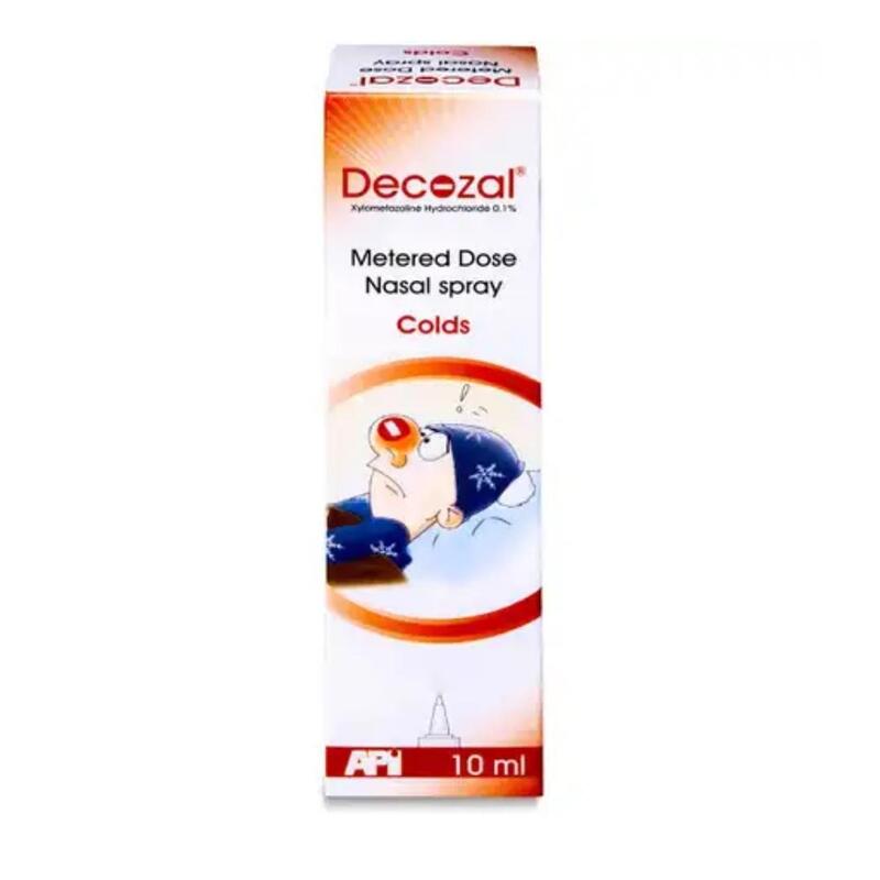 Decozal 0.1% Nasal Spray 10Ml Decozal 0.1% Nasal Spray 10Ml