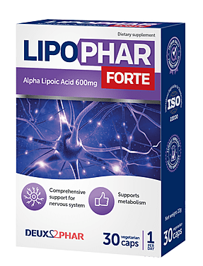 DeuxPhar LipoPhar Forte 600 mg 30 Capsules