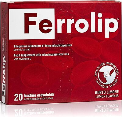 Ferrolip Lemon Flavour-20s