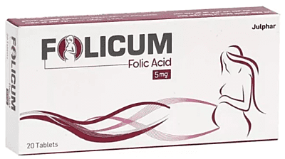 Folicum 5mg Tablets 20s