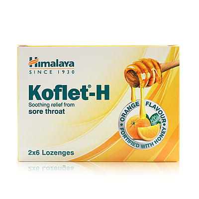 Himalaya Koflet-H Orange Lozenges 2X6