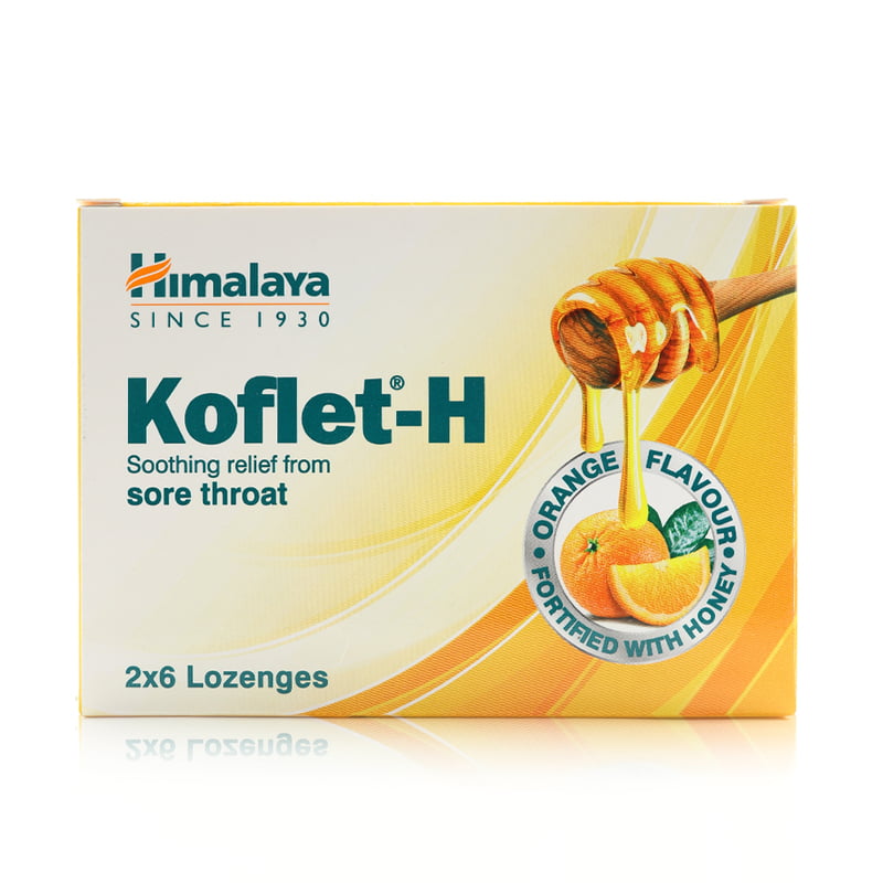 Himalaya Koflet-H Orange Lozenges 2X6