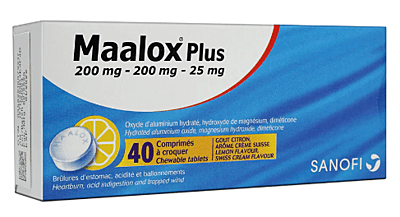 Maalox Plus Tablets 40s