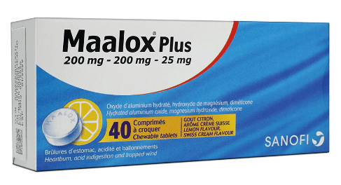 Maalox Plus Tablets 40s Maalox Plus Tablets 40s