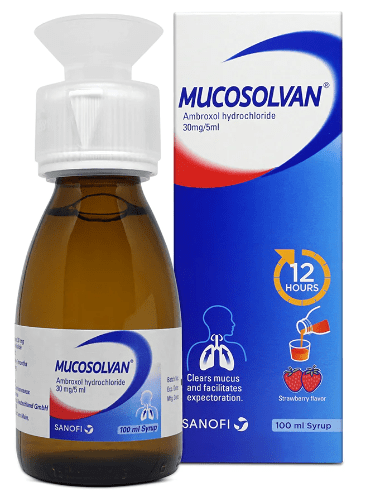 Mucosolvan 30mg/5ml Syrup 100ml Mucosolvan 30mg/5ml Syrup 100ml