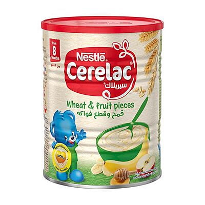 Nestle Cerelac Wheat & Fruit Pieces 400 g