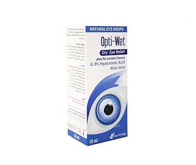 OPTI-WET EYE DROPS 10ML