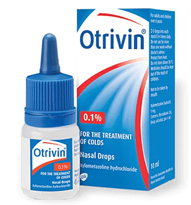 Otrivin 0.1% Nasal Drops