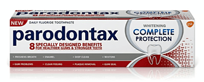Parodontax Whitening Toothpaste Complete Protection