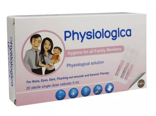 Physiologica Saline Solution 5 ml 20's Physiologica Saline Solution 5 ml 20's