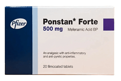 Ponstan Forte Tablets 500mg 20's