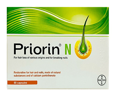 Priorin N Capsules for Hair Loss Capsules 90's