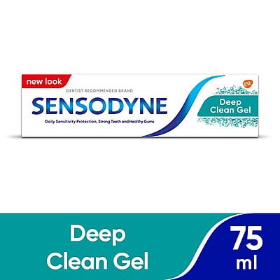 Sensodyne Deep Clean Gel Toothpaste 75ml