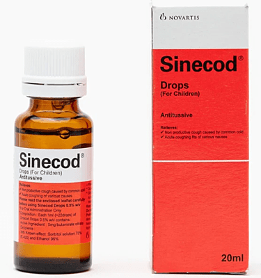 Sinecod Drops For Cough 20ml