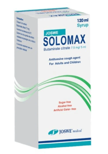 Solomax 7.5Mg/5ml Syrup 120ml Solomax 7.5Mg/5ml Syrup 120ml