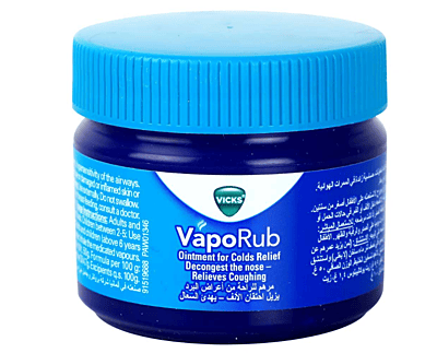 Vicks VapoRub Decongestant Ointment For Cold Relief 50g