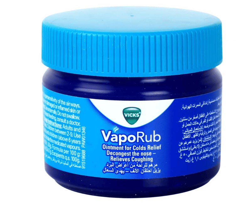 Vicks VapoRub Decongestant Ointment For Cold Relief 50g Vicks VapoRub Decongestant Ointment For Cold Relief 50g