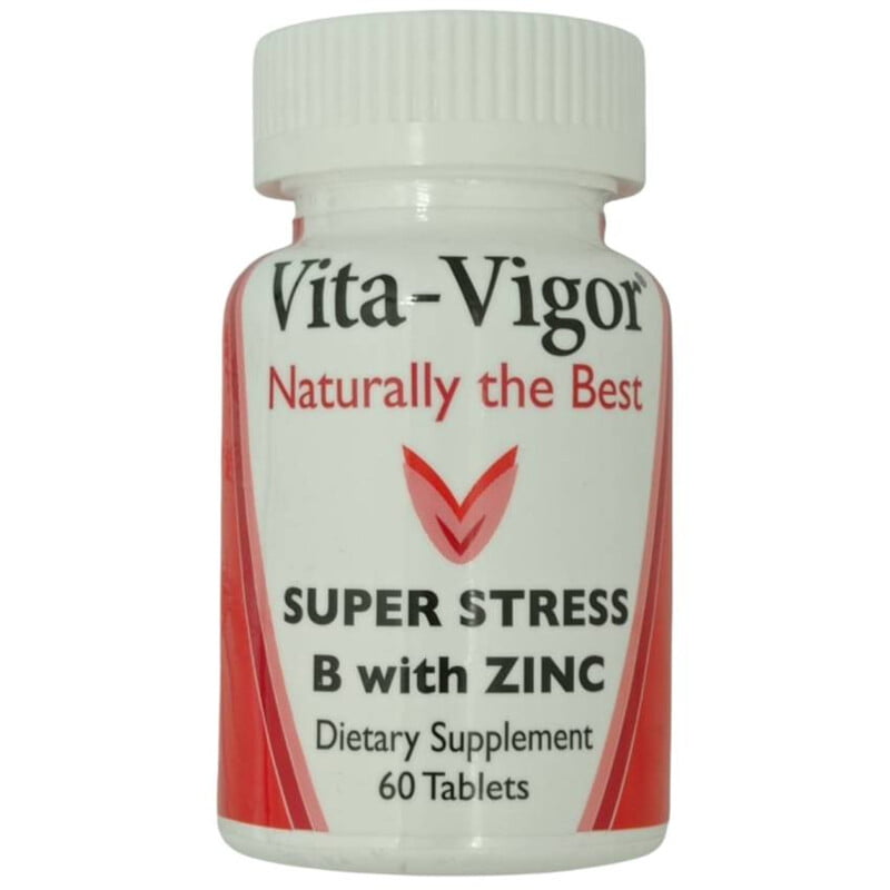 Vita-Vigor Super Stress B with Zinc Tabs 60s