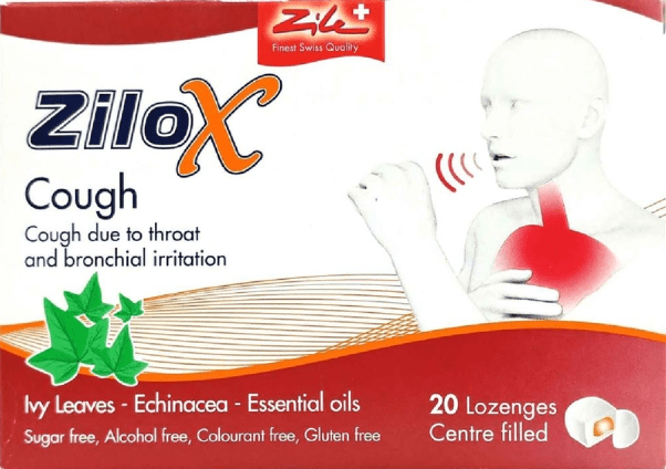 Zilox Echinacea Cough Lozenges Zilox Echinacea Cough Lozenges
