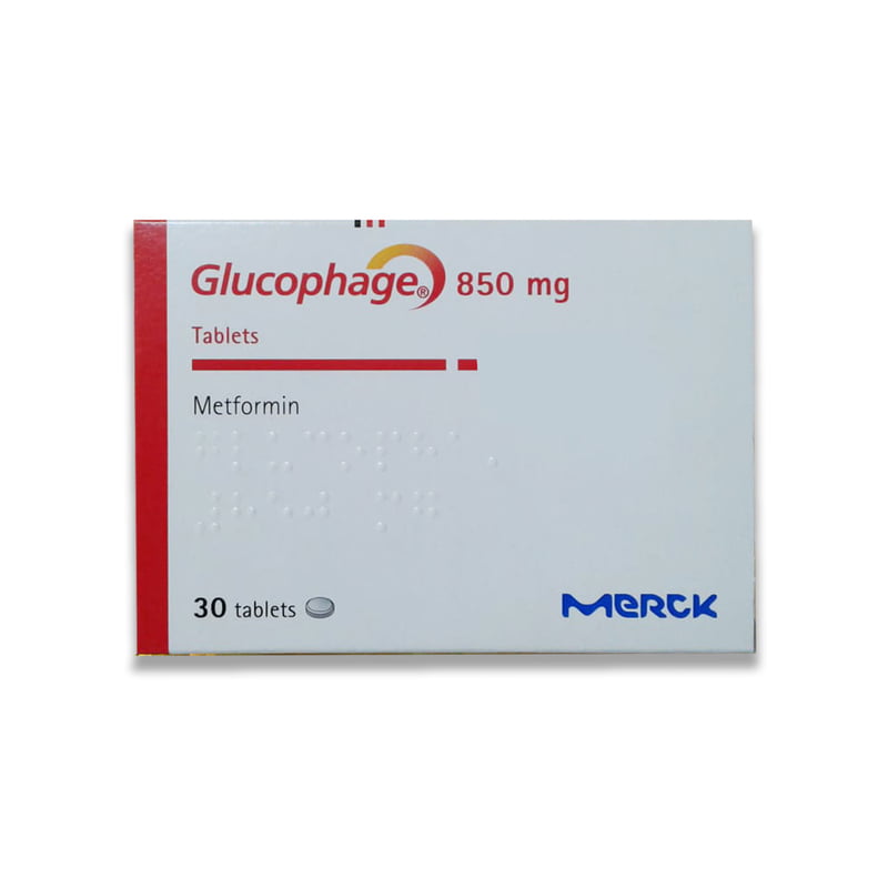 Glucophage 850Mg Tablets 30'S Glucophage 850Mg Tablets 30'S