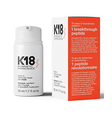 k18 leave-in molecular repair hair mask 50ml