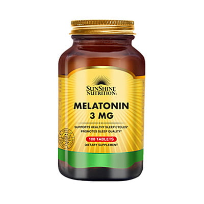 Sunshine Nutrition Melatonin Tablets 3mg