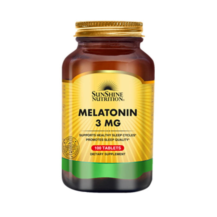 Sunshine Nutrition Melatonin Tablets 3mg