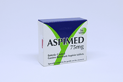 ASPIMED 75 MG TABLET 56S ASPIMED 75 MG TABLET 56S