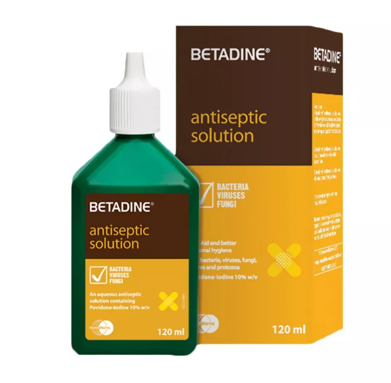 Betadine Antiseptic Solution 120 ml
