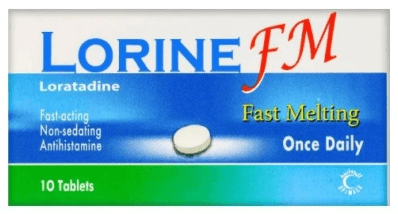 Lorine FM 10mg Tab 10's Lorine FM 10mg Tab 10's